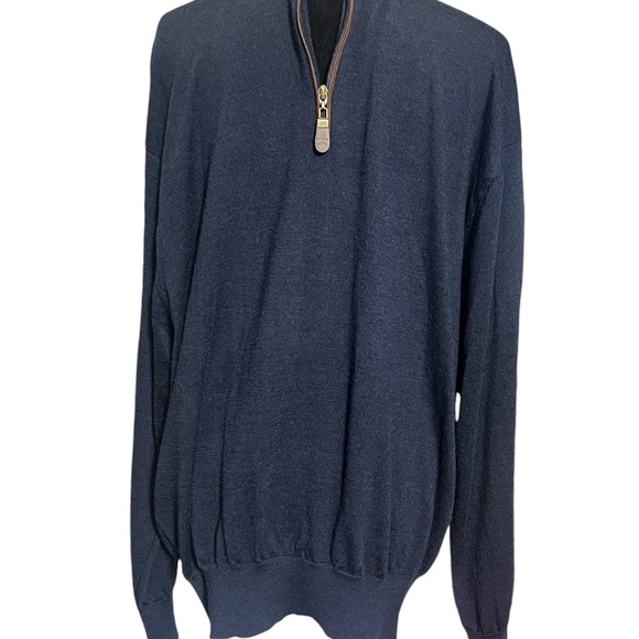 Orvis, Size XXL, Blue, Merino Wool, pullover sweater. N31 - Picture 5 of 10